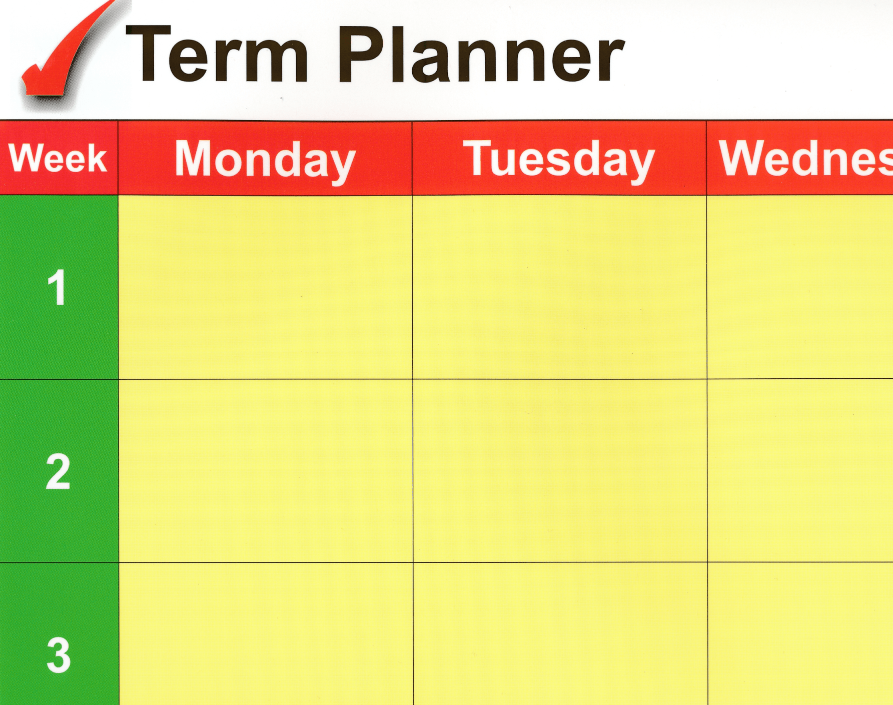 Term Planner with FREE pen - Image 2